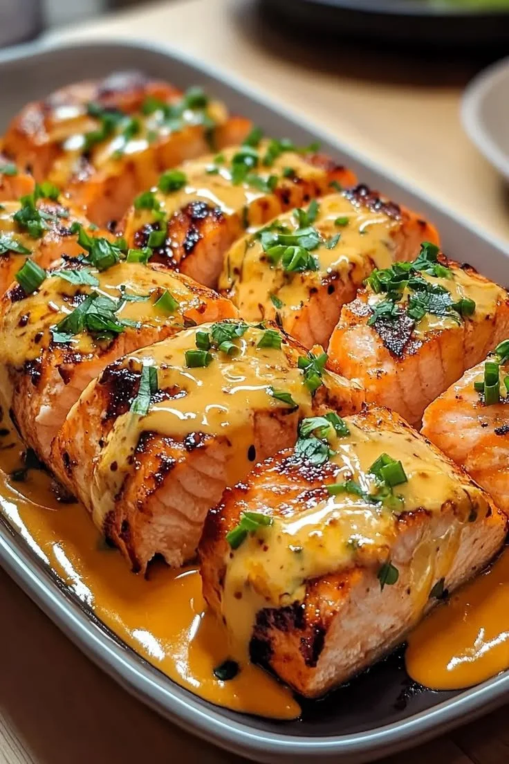 Delicious Bang Bang Salmon dish served on a plate