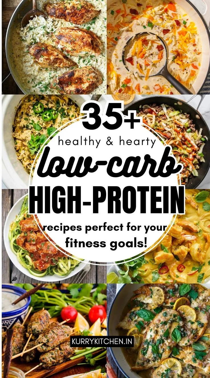 Delicious high-protein, low-carb meals to fuel your day