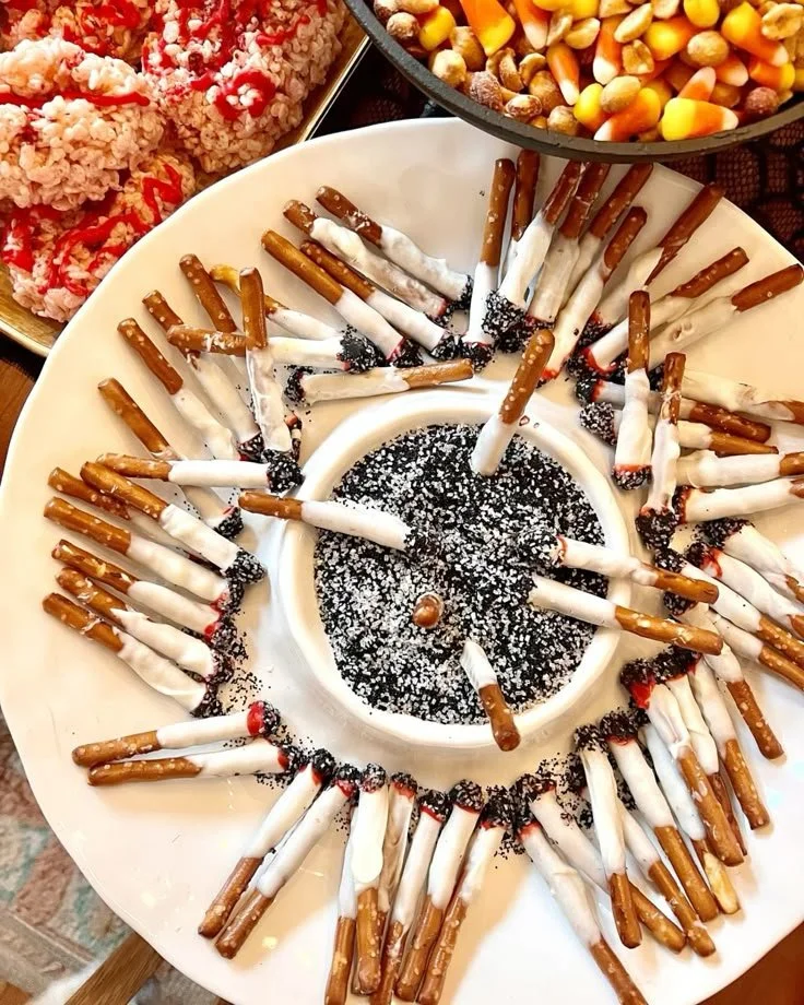 Creative Halloween Ashtray Treats for a spooky celebration