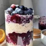 high protein lemon blueberry overnight oats rach 2026 07 17 012006 1