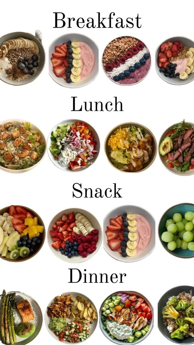 Delicious meal ideas showcasing various food options for what to eat.